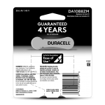 10 Hearing Aid Battery 8 pack back
