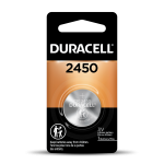 Front of 2450 lithium battery 1 pack